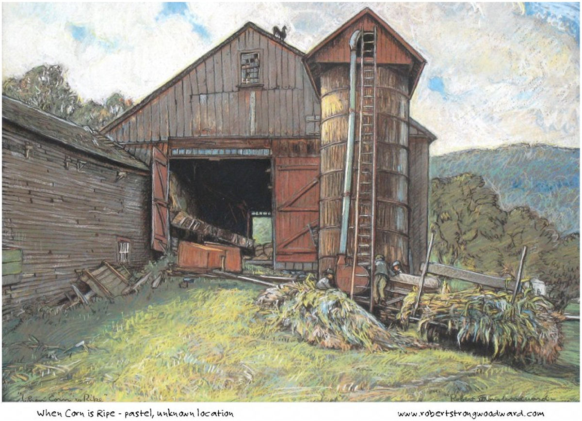 Robert Strong Woodward Calendar - August 2008