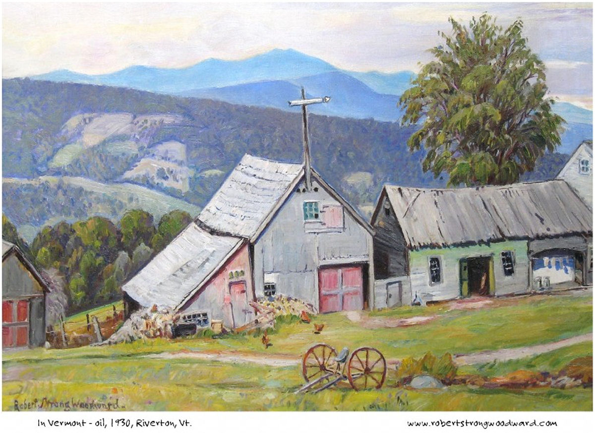 Robert Strong Woodward Calendar - July 2008