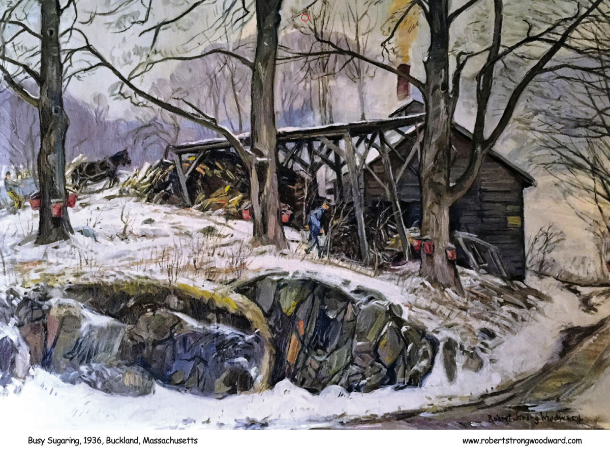 Robert Strong Woodward Calendar - March 2024