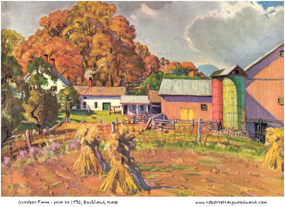 Robert Strong Woodward Calendar - October 2008