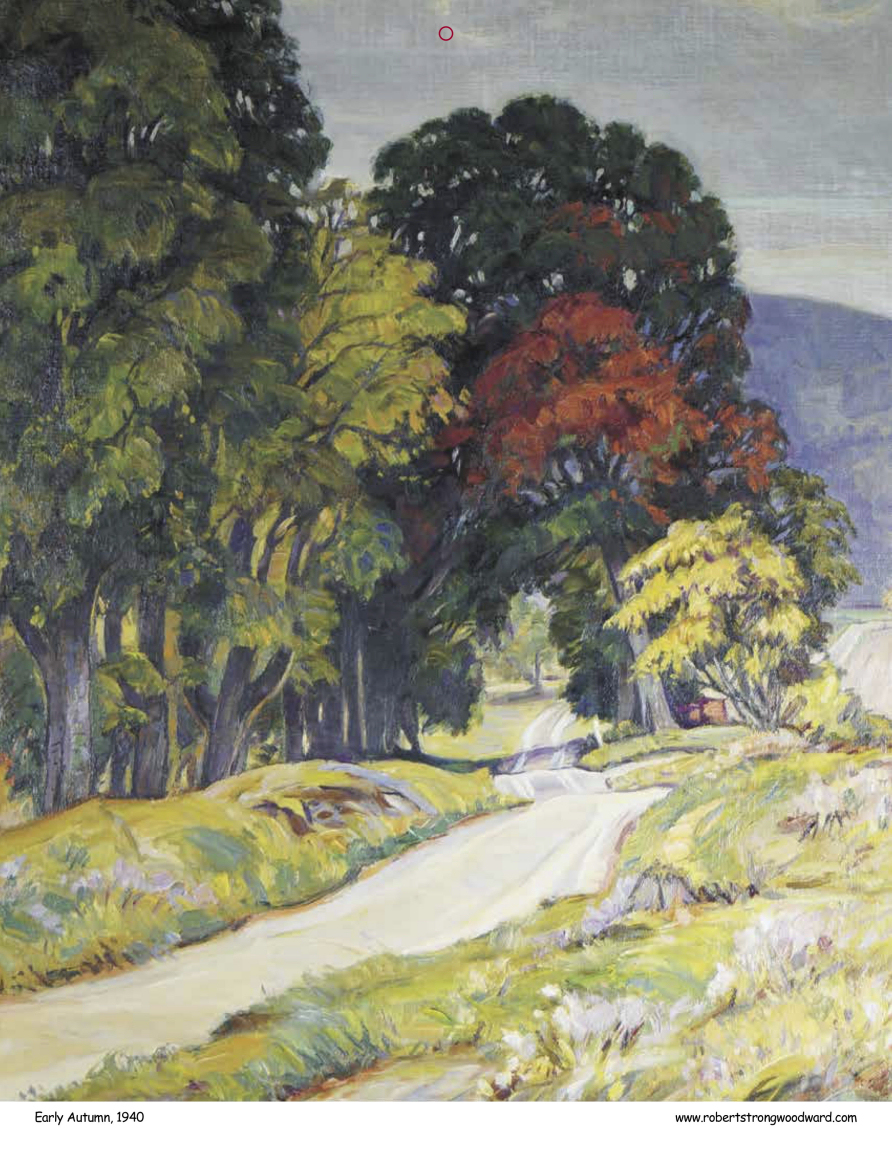 Robert Strong Woodward Calendar - October 2020