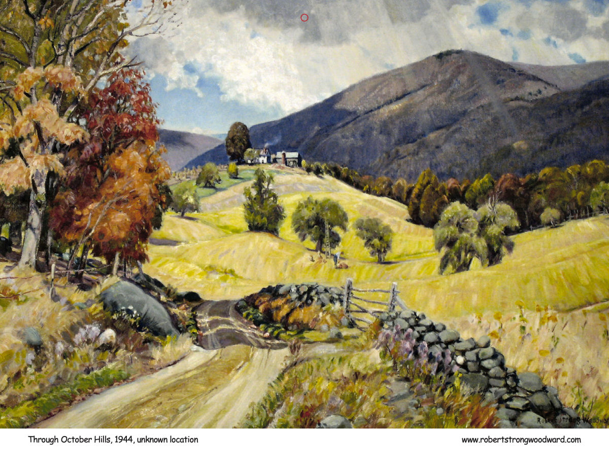 Robert Strong Woodward Calendar - October 2024