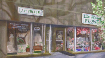 Painting of J.H. Miller Gallery