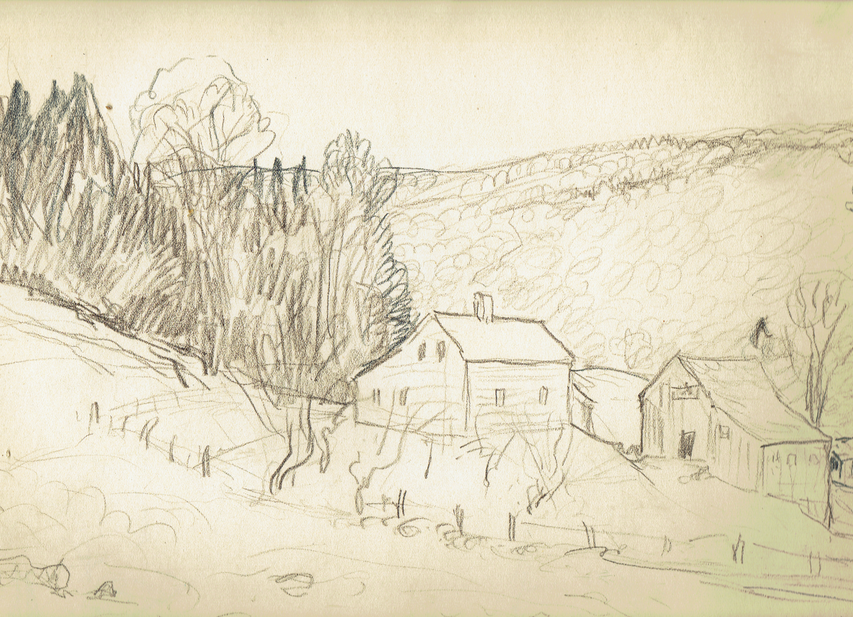 Sketchbook - Nestled Farm