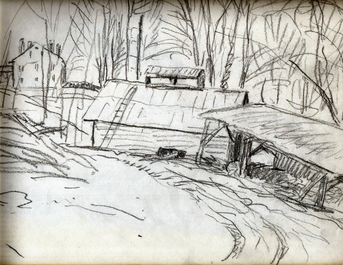 Sketchbook Sugar House Shed