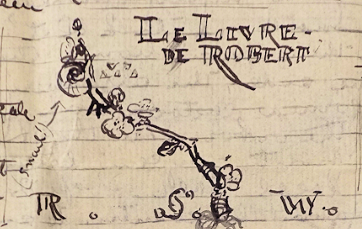 RSW bookplate doodle