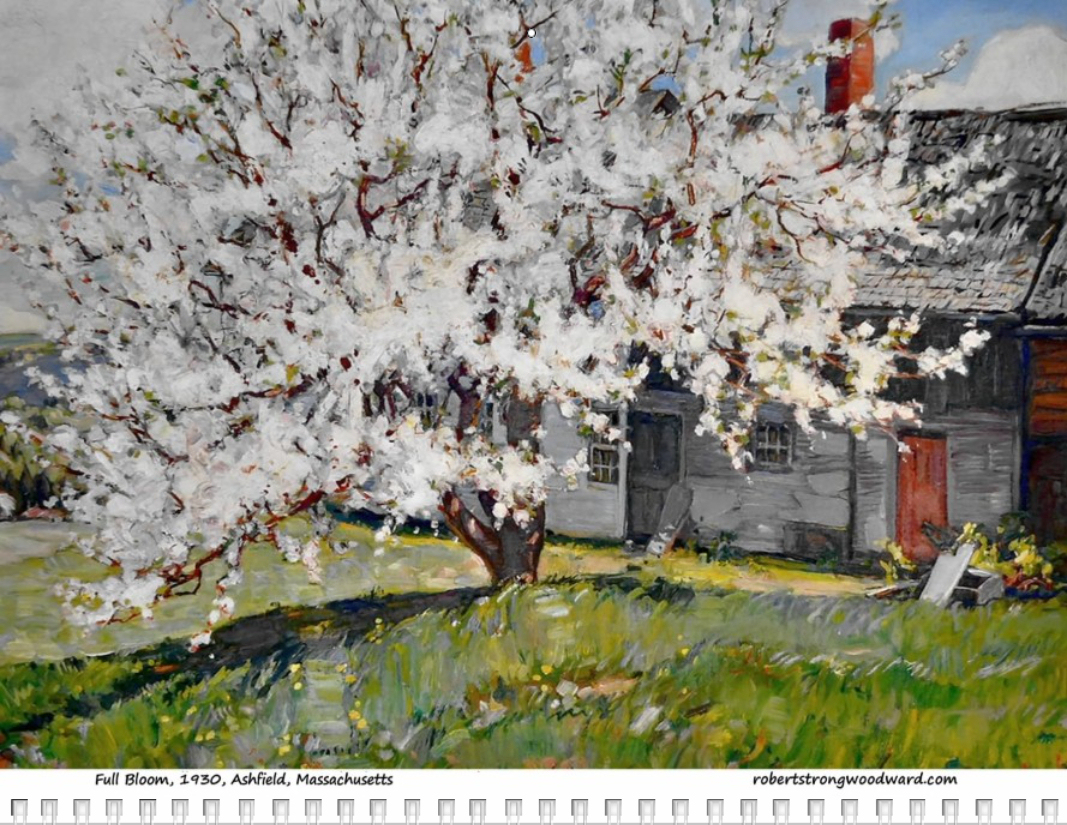 Robert Strong Woodward Calendar - April 2015