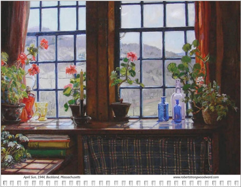 Robert Strong Woodward Calendar - April 2016