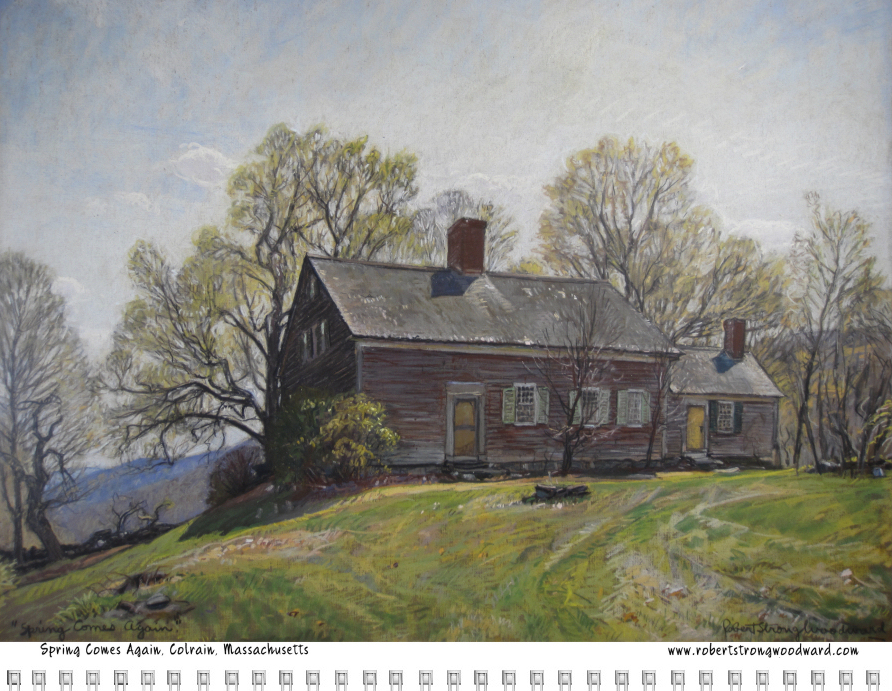 Robert Strong Woodward Calendar - April 2018