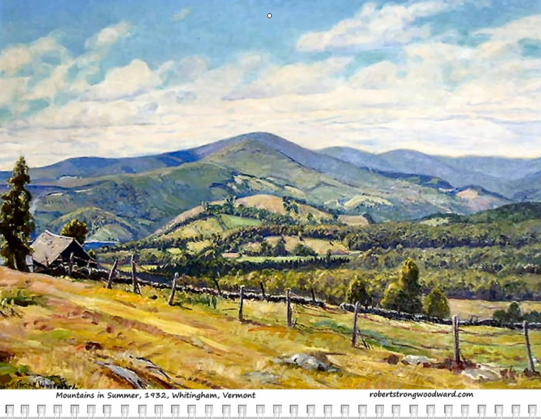 Robert Strong Woodward Calendar - August 2015