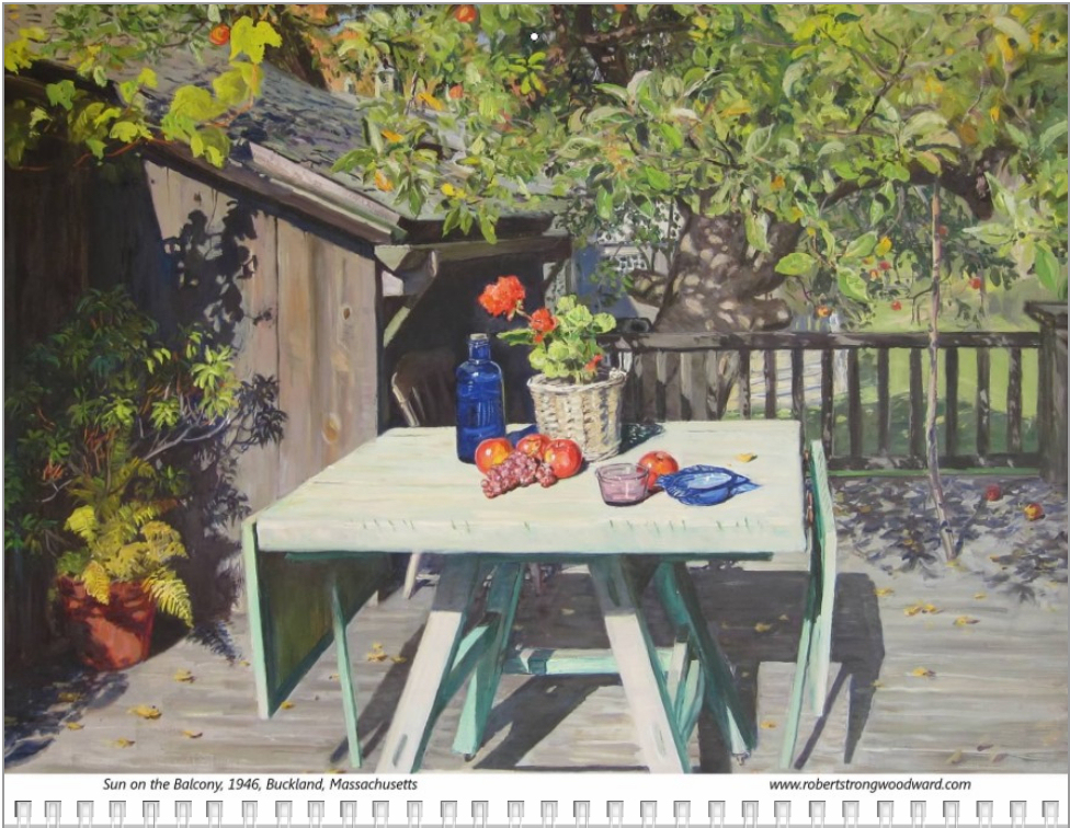 Robert Strong Woodward Calendar - August 2016