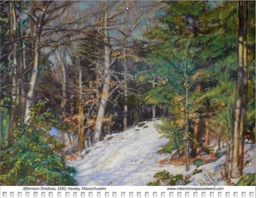 Robert Strong Woodward Calendar - December 2016