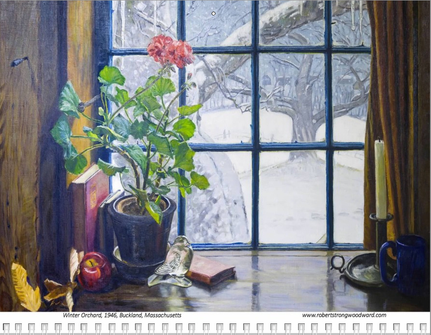 Robert Strong Woodward Calendar - February 2017