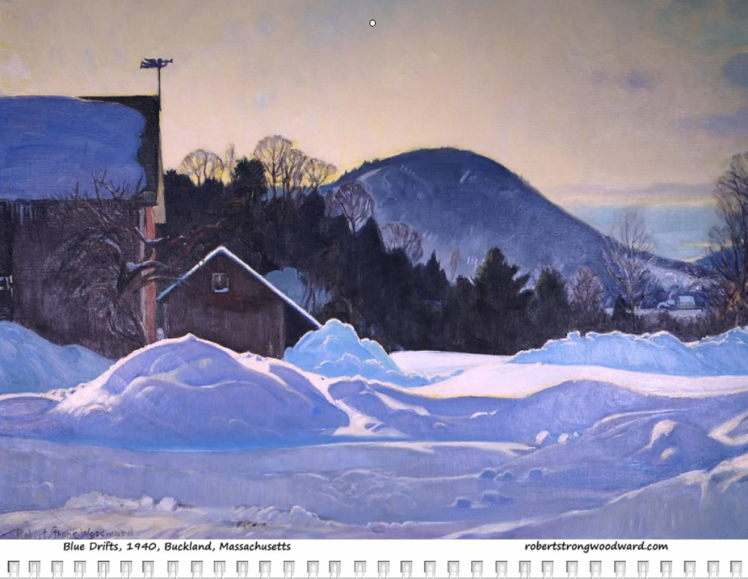 Robert Strong Woodward Calendar - January 2015