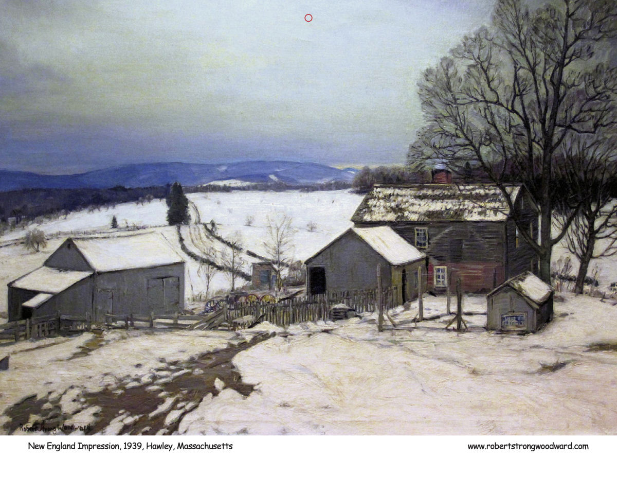 Robert Strong Woodward Calendar - January 2024