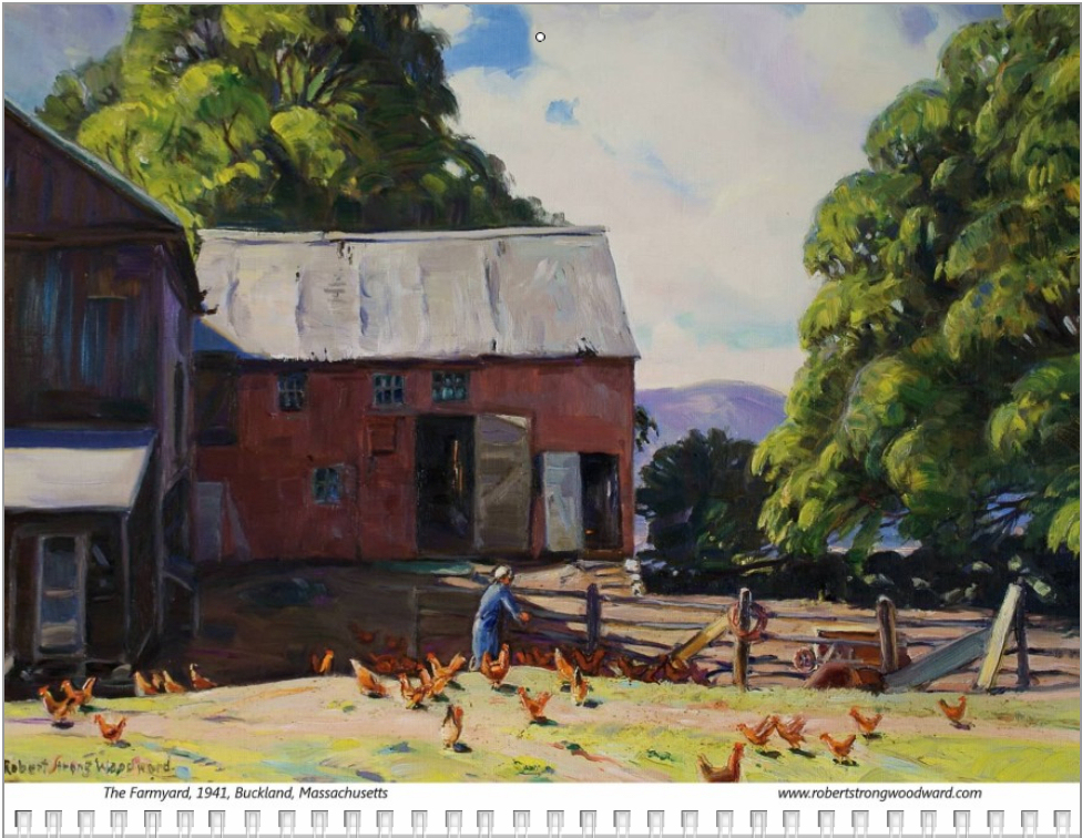 Robert Strong Woodward Calendar - July 2016