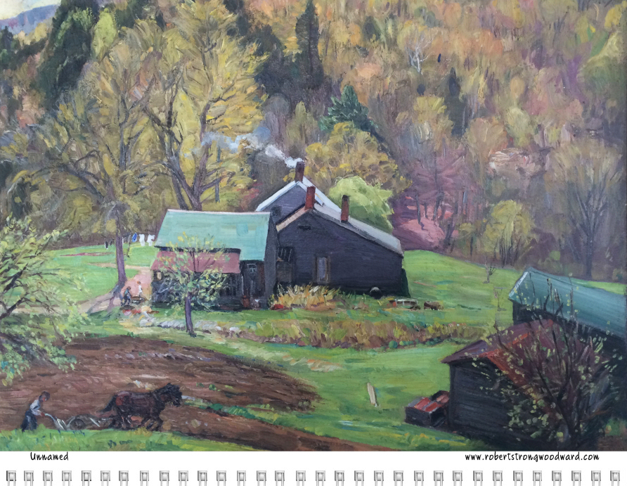 Robert Strong Woodward Calendar - July 2018