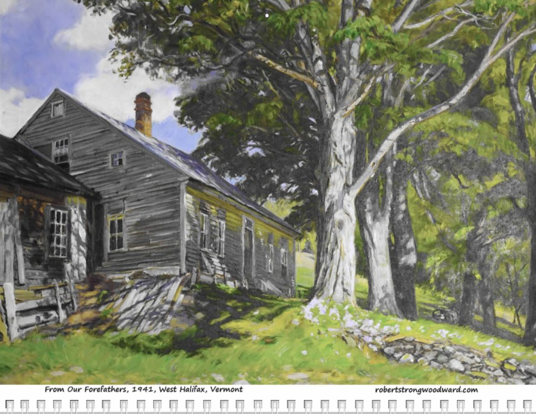 Robert Strong Woodward Calendar - June 2015