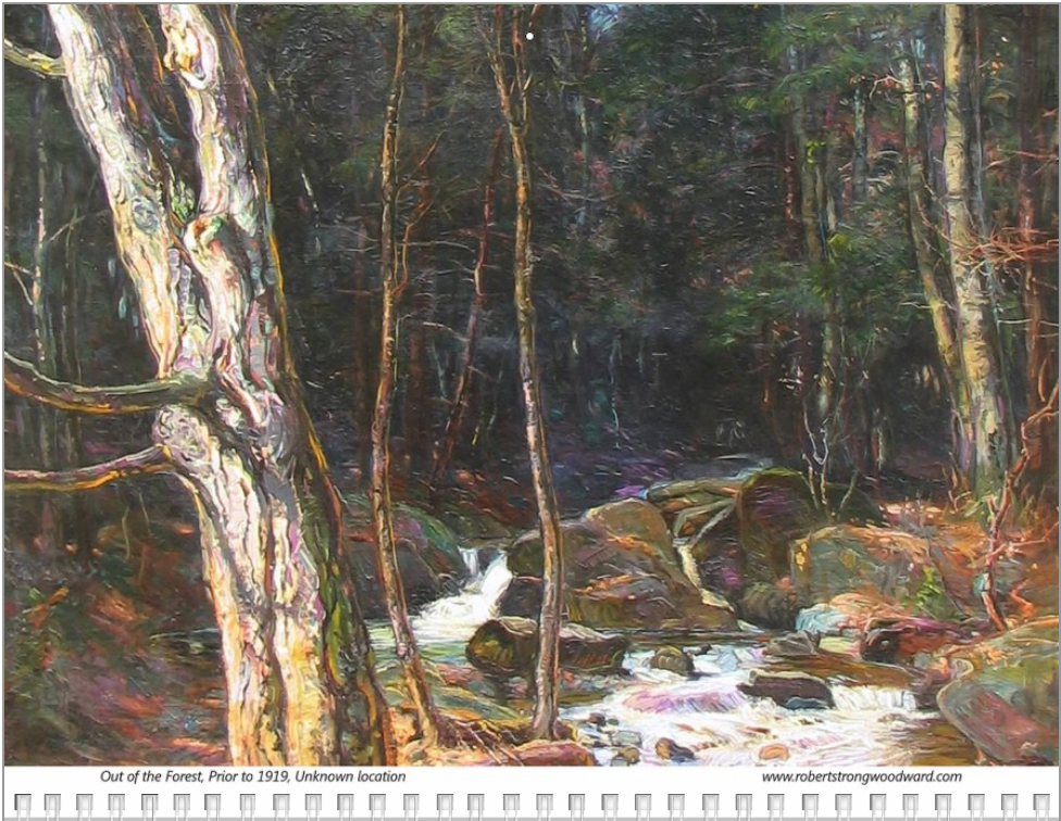 Robert Strong Woodward Calendar - March 2016