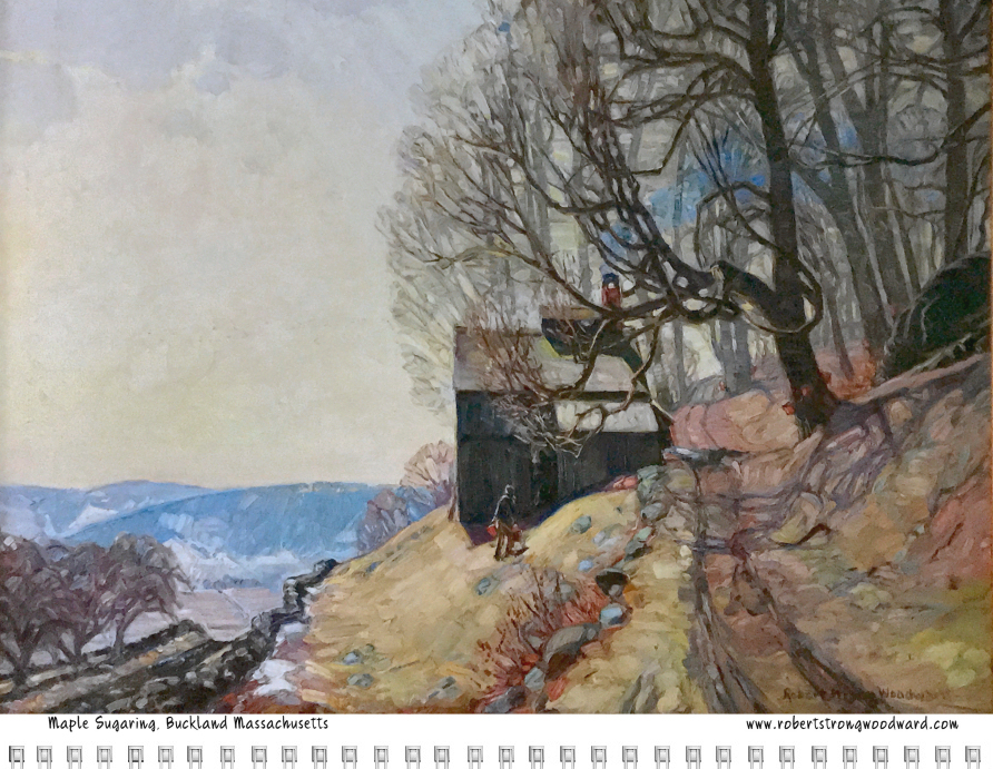 Robert Strong Woodward Calendar - March 2018