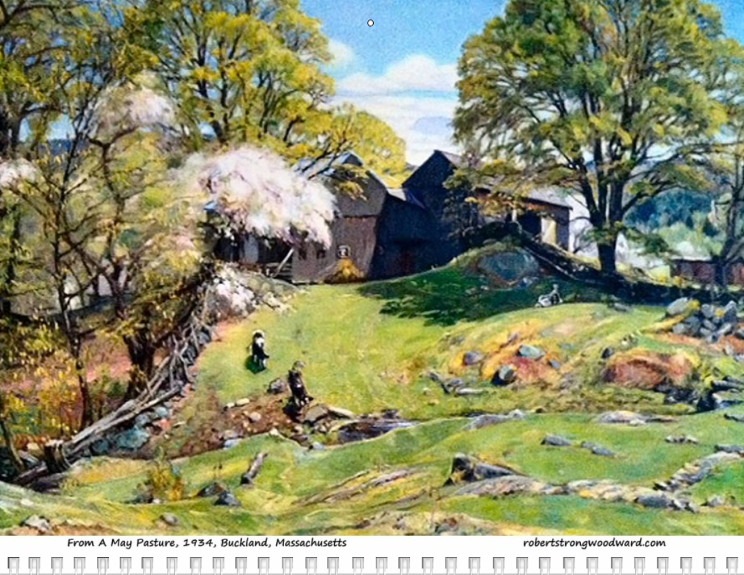 Robert Strong Woodward Calendar - May 2015