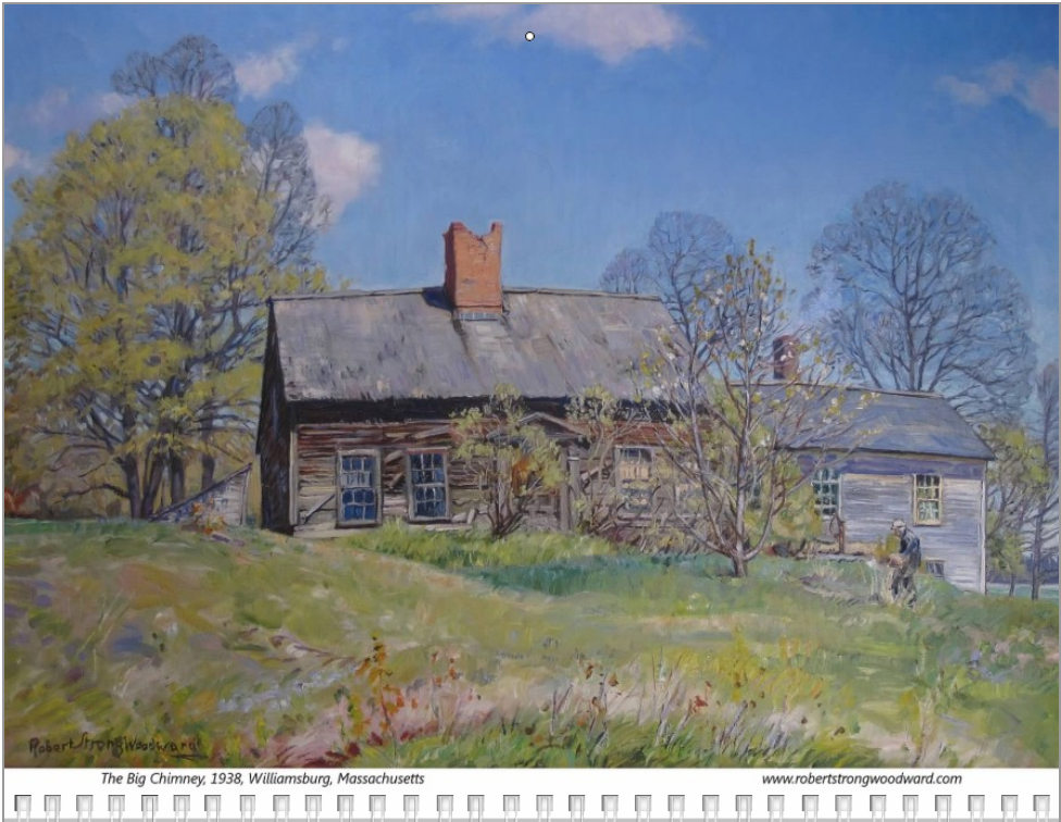 Robert Strong Woodward Calendar - May 2016