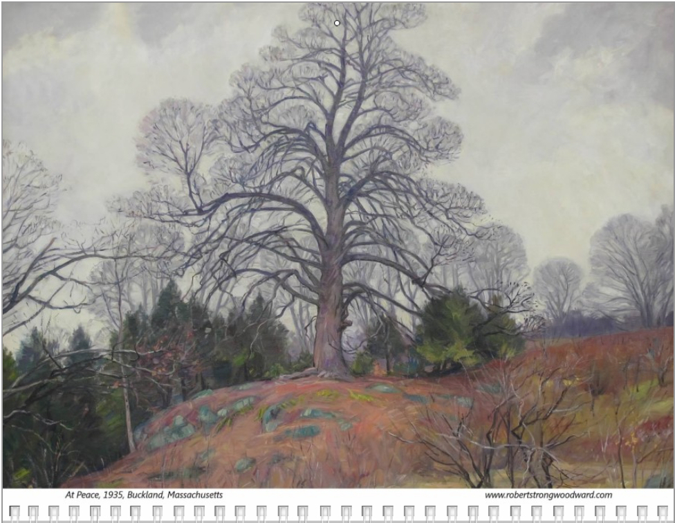 Robert Strong Woodward Calendar - November 2016