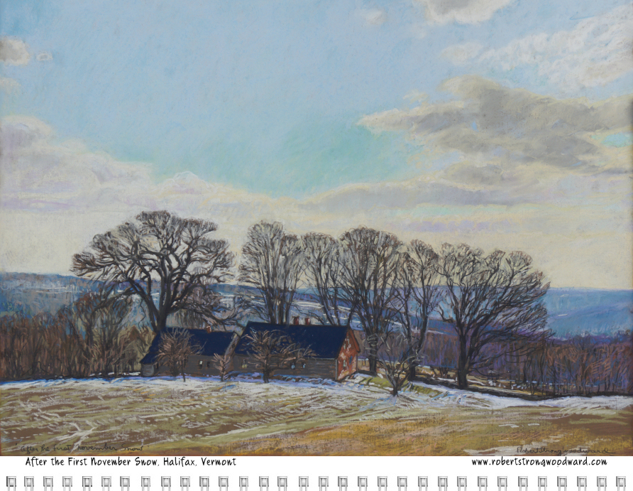 Robert Strong Woodward Calendar - November 2018