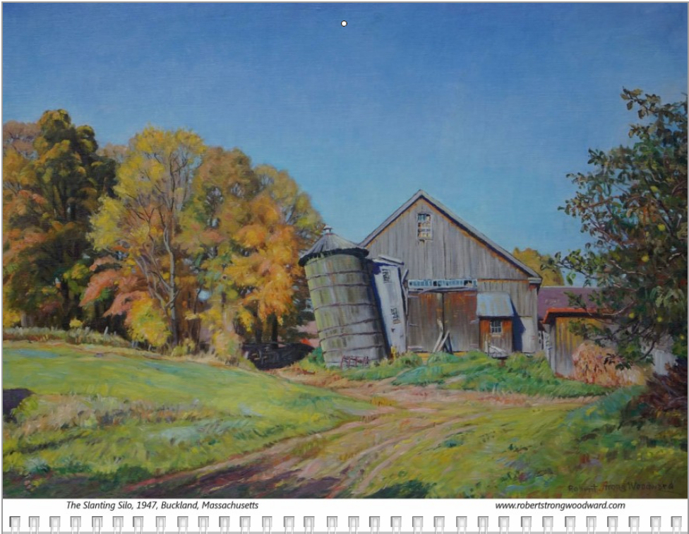 Robert Strong Woodward Calendar - October 2016