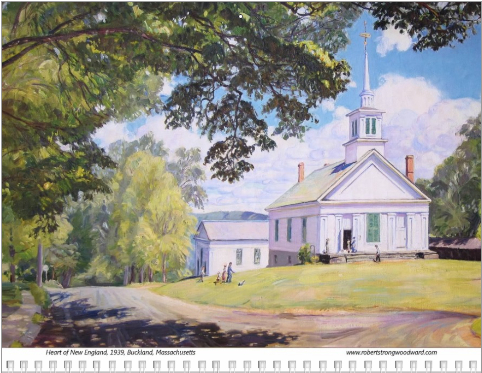 Robert Strong Woodward Calendar - September 2016