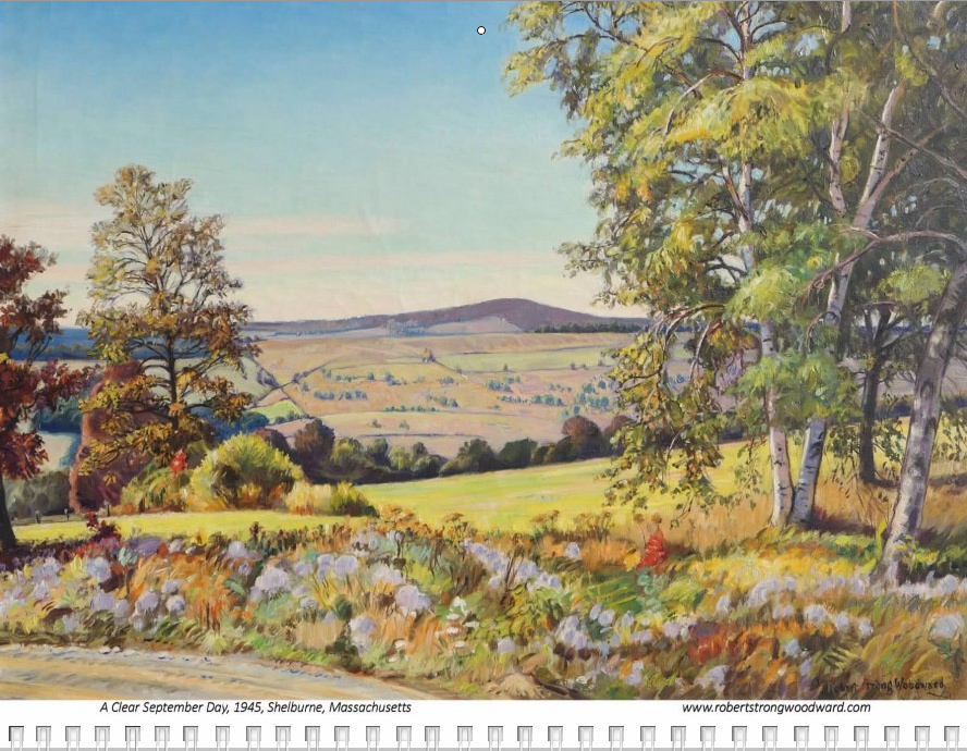 Robert Strong Woodward Calendar - September 2017