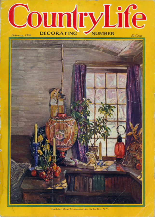 The cover of Country Life, February 1928