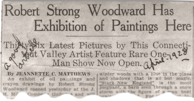 J.H. Miller Article April, 1928