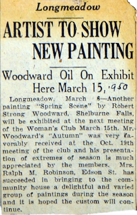 A clipping of the Springfield Republican, Mar. 15, 1950