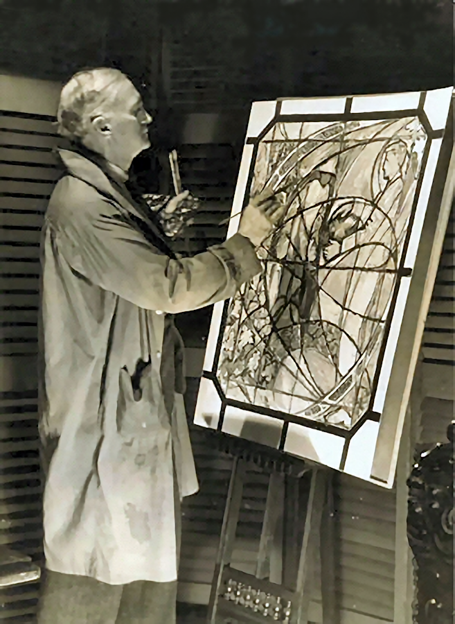 Artist Charles Connick
