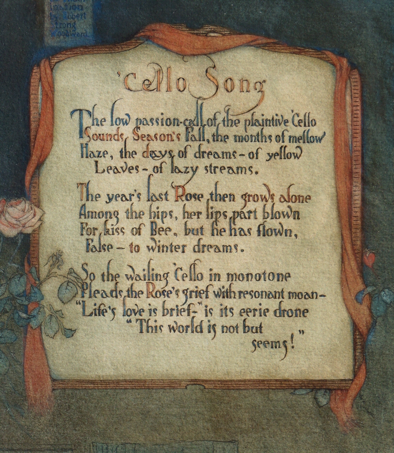 Heraldic Shield and Verse