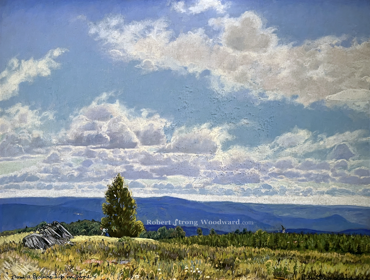 From the Pasture Top in June High Resolution