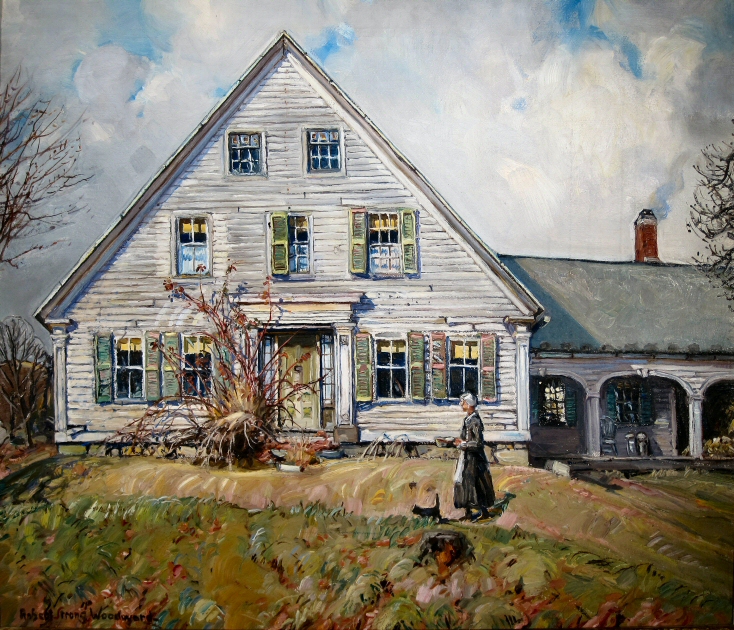 The Genial Old House, Oil