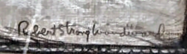 A picture of Woodward's signature