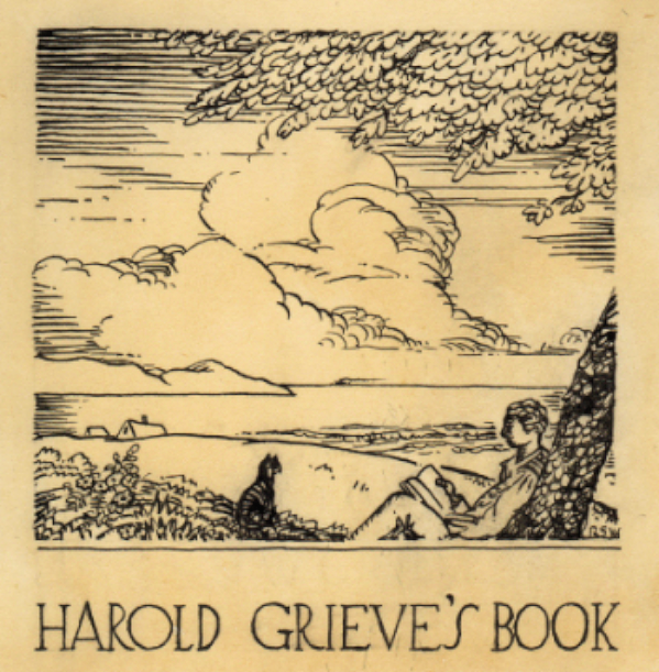 Other bookplate sample for Grieve