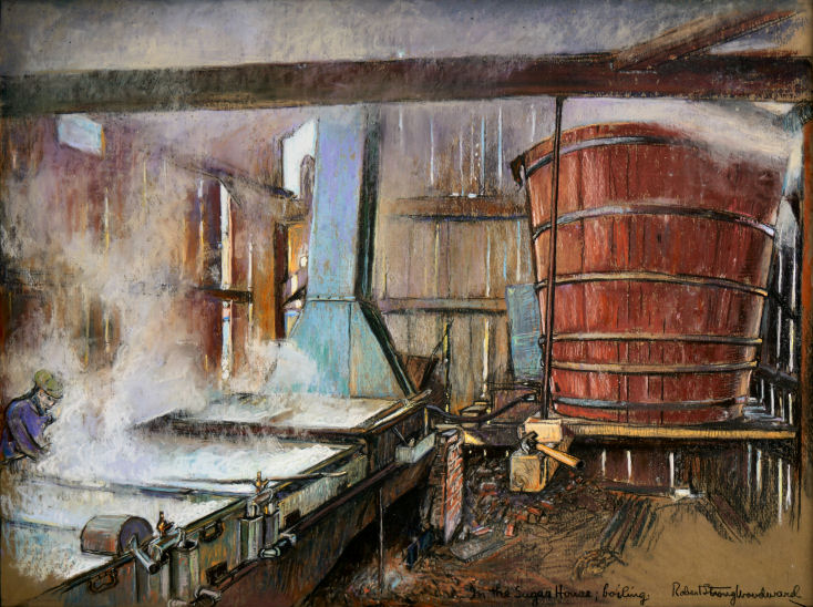 In the Sugar House, Boiling