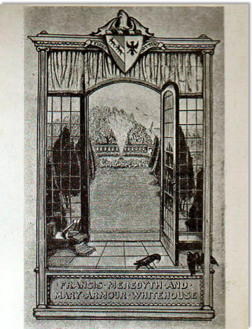 Francis Meredyth, Bookplate