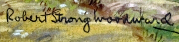 Close up of RSW signature