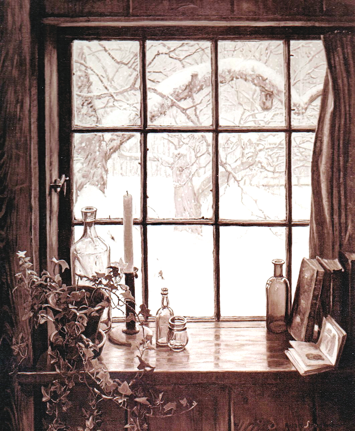 An image of Snow in March