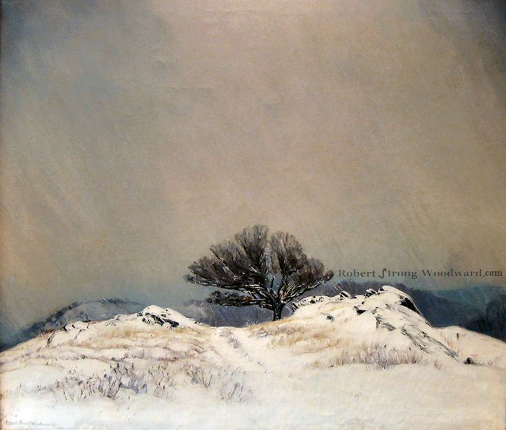 Snowing on the Hill