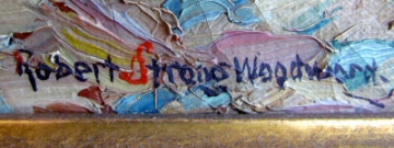 Close up image of RSW's signature