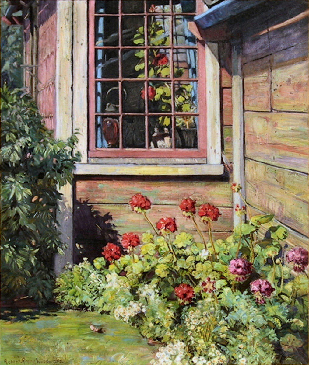 Under the Summer Window High Resolution