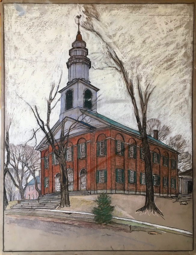 Unfinished First Church of Deerfield