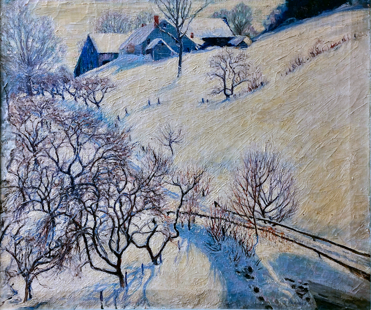 Unnamed: A Farm in Winter