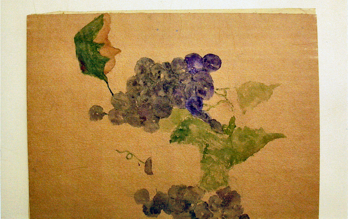 Unnamed: Grapes and Leaves High Resolution